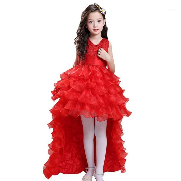 girl's dresses 2021 flower girl kids weddings elegant trailing ball gown princess dress children evening vestido comunion ls003tw1, Red;yellow
girl's dresses 2021 flower girl kids weddings elegant trailing ball gown princess dress children evening vestido comunion ls003tw1, Red;yellow