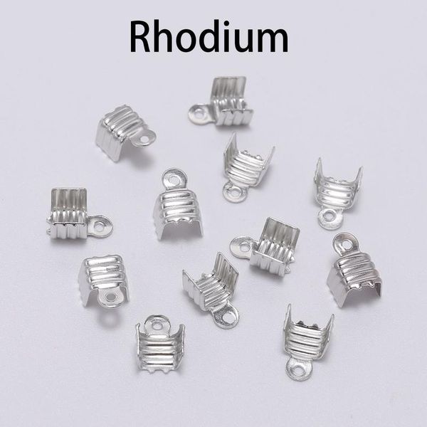 200pcs gold silve small cord end tip fold over three-wire clasp crimp bead cord buckle connector for jewelry making supp jllogc, Silver
200pcs gold silve small cord end tip fold over three-wire clasp crimp bead cord buckle connector for jewelry making supp jllogc, Silver