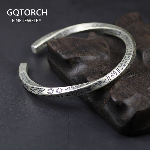 vintage real solid 925 sterling silver fish cuff bangles for women and men twisted type armband man fashion jewelry 1028, Black
vintage real solid 925 sterling silver fish cuff bangles for women and men twisted type armband man fashion jewelry 1028, Black