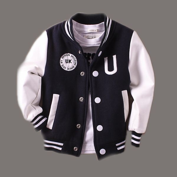 214t baby boy clothes boys jacket leather spring letter boys outwear for children kids coats for boys baseball sweatershirt lj201, Blue
214t baby boy clothes boys jacket leather spring letter boys outwear for children kids coats for boys baseball sweatershirt lj201, Blue