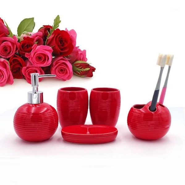 bath accessory set wholesale ceramic bathroom 5pcs/set-wedding gift-bathroom accessories kit-toothbrush holder-soap dispenser-soap box-wash
bath accessory set wholesale ceramic bathroom 5pcs/set-wedding gift-bathroom accessories kit-toothbrush holder-soap dispenser-soap box-wash