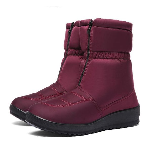 grition women snow boots flat heel platform shoes for pregnant women waterproof and antiskid winter warm mesh short plush boots, Black
grition women snow boots flat heel platform shoes for pregnant women waterproof and antiskid winter warm mesh short plush boots, Black