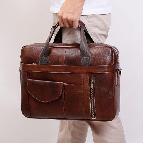 briefcases nesitu vintage brown coffee genuine leather a4 office 14'' 15.6'' lapbusiness men briefcase messenger bags po
briefcases nesitu vintage brown coffee genuine leather a4 office 14'' 15.6'' lapbusiness men briefcase messenger bags po