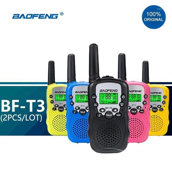 walkie talkie 2pcs/lot baofeng t3 children mini kids radio toy woki toki bf-t3 for kid gift bf portable two-way transceiver1
walkie talkie 2pcs/lot baofeng t3 children mini kids radio toy woki toki bf-t3 for kid gift bf portable two-way transceiver1