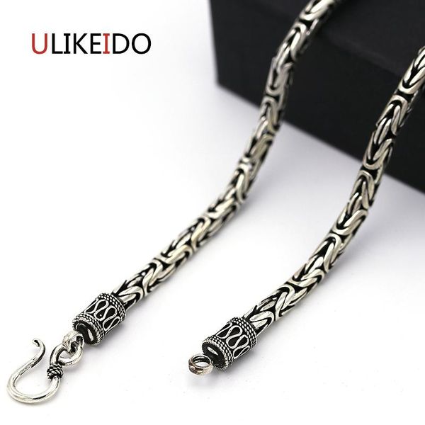 925 sterling silver jewelry cross pendant necklaces fishion charm punk link thai silver chain for men and women fine gift 745
925 sterling silver jewelry cross pendant necklaces fishion charm punk link thai silver chain for men and women fine gift 745