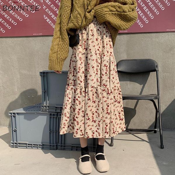 skirts womens floral vintage sweet lovely all-match chic high elastic waist long skirt harajuku kawaii female korean style new, Black
skirts womens floral vintage sweet lovely all-match chic high elastic waist long skirt harajuku kawaii female korean style new, Black