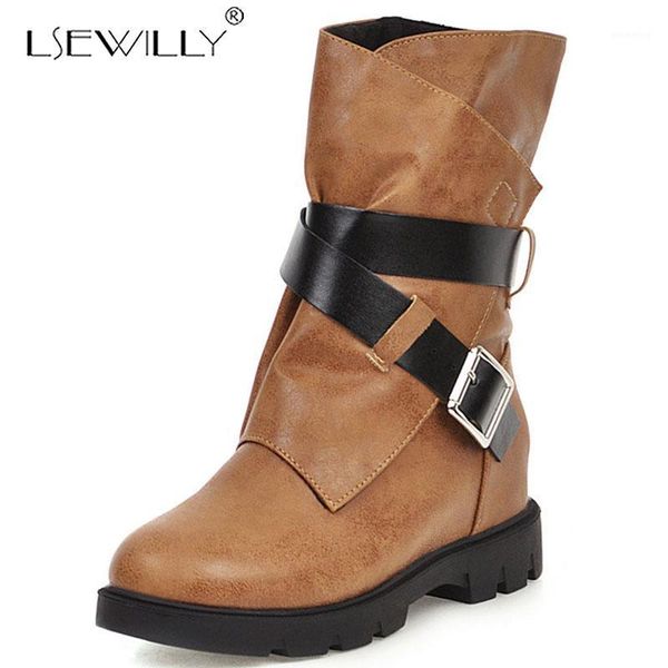 boots lsewilly 2021 arrival women ankle buckle round toe autumn winter western fashion comfortable casual shoes woman1, Black
boots lsewilly 2021 arrival women ankle buckle round toe autumn winter western fashion comfortable casual shoes woman1, Black
