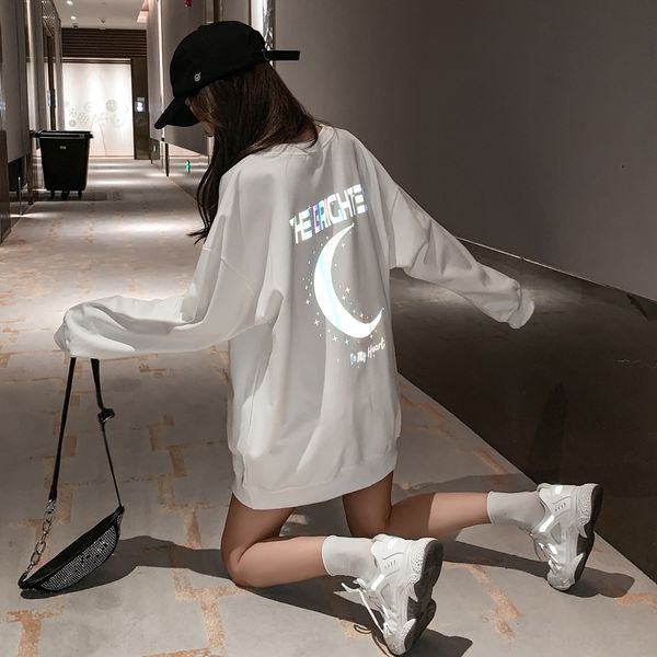 5bzvy reflective moon crew bf women's autumn winter fashion coat thin 2020 new korean loose neck lazy long sleeve syibd, Black
5bzvy reflective moon crew bf women's autumn winter fashion coat thin 2020 new korean loose neck lazy long sleeve syibd, Black