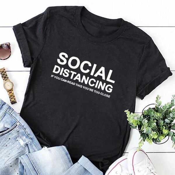 new women black white grey tshirts lady social distancing tees short sleeve t shirts female summer for woman
new women black white grey tshirts lady social distancing tees short sleeve t shirts female summer for woman