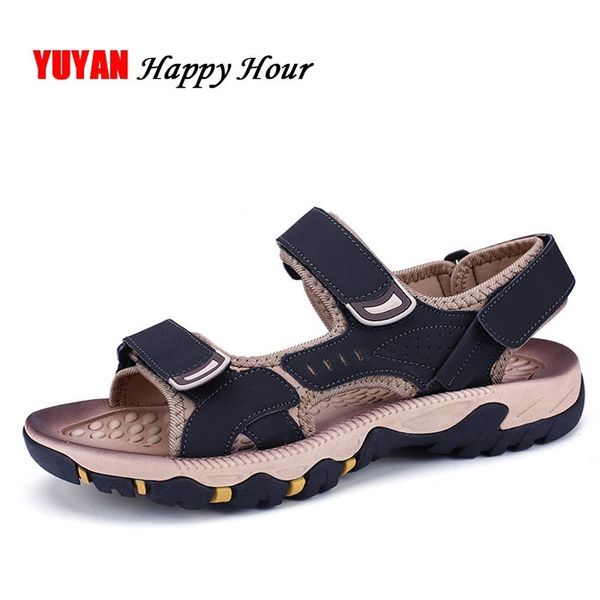 cowhide sandals men summer shoes non-slip men's beach sandals male brand beach shoes zhk271 #qp73, Black
cowhide sandals men summer shoes non-slip men's beach sandals male brand beach shoes zhk271 #qp73, Black