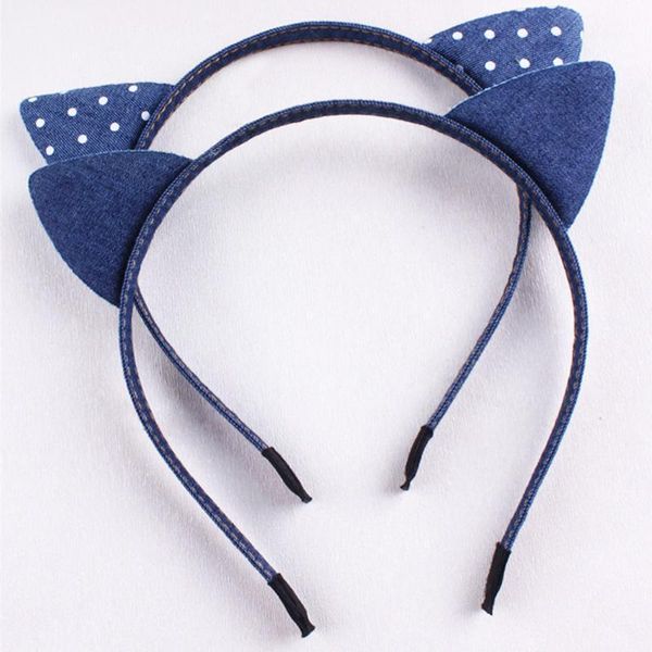 hair accessories cute cats ears headband wholesale children korean hairband dots denim covered fashion girls accessories1, Slivery;white
hair accessories cute cats ears headband wholesale children korean hairband dots denim covered fashion girls accessories1, Slivery;white