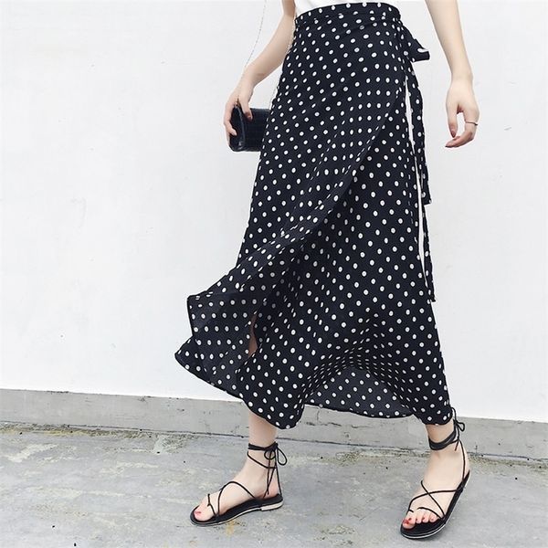 25 colors bohemian high waist floral print summer skirts womens boho asymmetrical chiffon skirt maxi long skirts for women y200326, Black
25 colors bohemian high waist floral print summer skirts womens boho asymmetrical chiffon skirt maxi long skirts for women y200326, Black