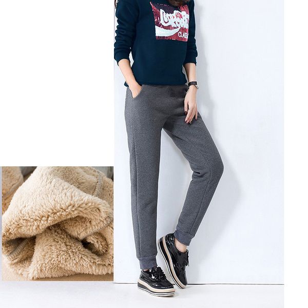 thick fleece jogger women pants 100%cotton trousers winter warm velvet sweatpants tracksuit joggers autumn winter casual pants c1018, Black;white
thick fleece jogger women pants 100%cotton trousers winter warm velvet sweatpants tracksuit joggers autumn winter casual pants c1018, Black;white