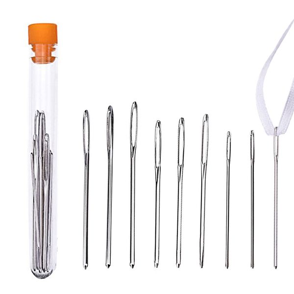 craft 9pcs large eye blunt needle steel yarn knitting needle sewing needles sewings needles arts and crafts
craft 9pcs large eye blunt needle steel yarn knitting needle sewing needles sewings needles arts and crafts