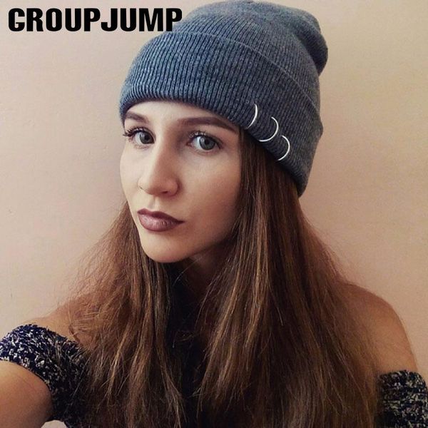2020 fashion iron ring women winter hat warm knitted hat for women man winter cap knitting skullies beanies female cap, Blue;gray
2020 fashion iron ring women winter hat warm knitted hat for women man winter cap knitting skullies beanies female cap, Blue;gray