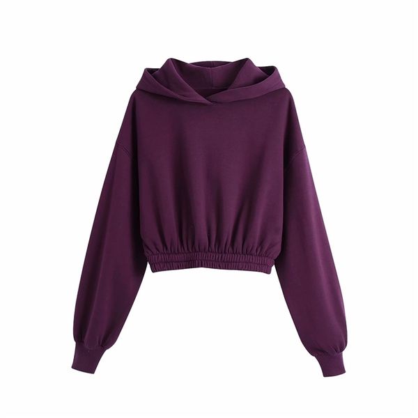 2021 new female sport purple hoodies fashion solid ladies short streetwear feminine chic elastic pullovers waist 22jv, Black
2021 new female sport purple hoodies fashion solid ladies short streetwear feminine chic elastic pullovers waist 22jv, Black