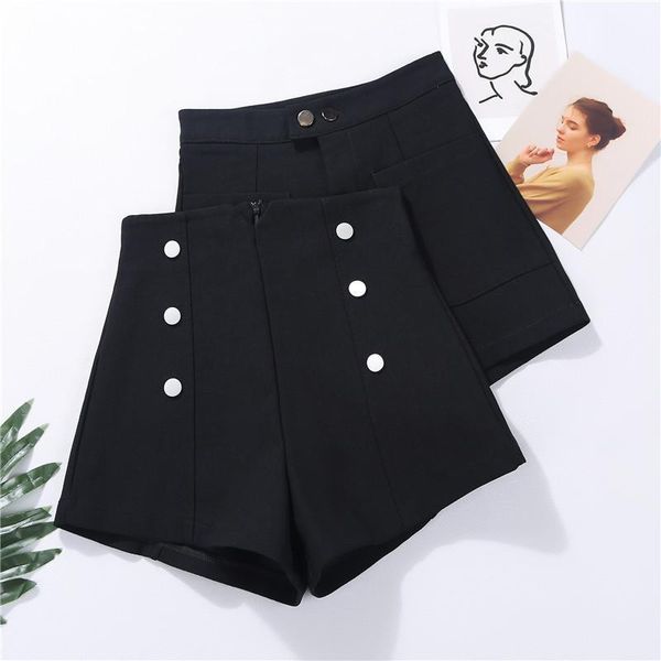 summer fashion high waist women denim shorts korean stretch black slim double-breasted casual shorts streetwear plus size1, White;black
summer fashion high waist women denim shorts korean stretch black slim double-breasted casual shorts streetwear plus size1, White;black