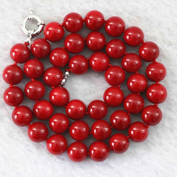 red artificial coral round beads chain necklace for woomen 8mm 10mm 12mm 14mm elegant jewelry 18inch b1015, Silver
red artificial coral round beads chain necklace for woomen 8mm 10mm 12mm 14mm elegant jewelry 18inch b1015, Silver