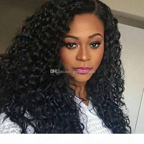 130% kinky curly lace front human hair wigs for black women with baby hair 10-24" nature color brazilian remy hair, Black;brown
130% kinky curly lace front human hair wigs for black women with baby hair 10-24" nature color brazilian remy hair, Black;brown