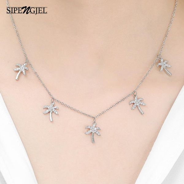 chains fashion micro cz crystal tree necklace summer plant pendant neckalce for wemen men girls jewelry 2021, Silver
chains fashion micro cz crystal tree necklace summer plant pendant neckalce for wemen men girls jewelry 2021, Silver