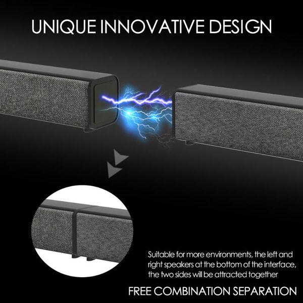 tv soundbar home theater 20w bluetooth speaker portable column super bass 4dstereo subwoofer music center for computer speakers
tv soundbar home theater 20w bluetooth speaker portable column super bass 4dstereo subwoofer music center for computer speakers