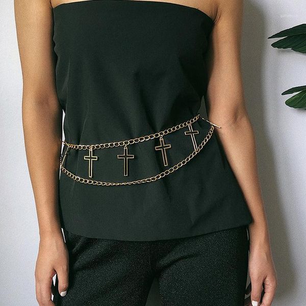 fashion chain belt gold silver letter waist metal belts for women personality tassel waistband ladies ceinture femme1, Black;brown