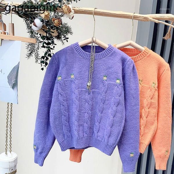 gaganight sweet embroidery flower women sweater casual loose pullover solid fashion autumn winter pull femme dropshipping 20201, White;black
gaganight sweet embroidery flower women sweater casual loose pullover solid fashion autumn winter pull femme dropshipping 20201, White;black