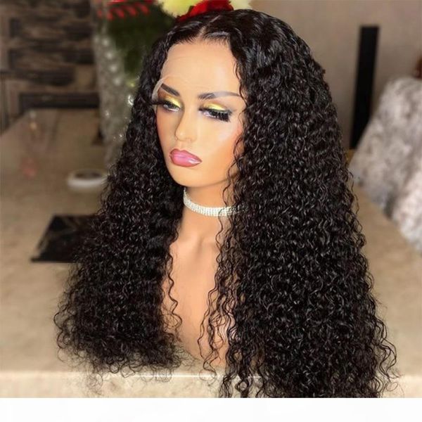 curly human hair lace front wigs natural color water wave 13x6 t type lace wig brazilian virgin remy hair, Black;brown
curly human hair lace front wigs natural color water wave 13x6 t type lace wig brazilian virgin remy hair, Black;brown