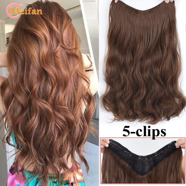 meifan synthetic u-part half head curly clips in hair extension finger wave natural false brown black hairpieces for women 220217, Black;brown
meifan synthetic u-part half head curly clips in hair extension finger wave natural false brown black hairpieces for women 220217, Black;brown