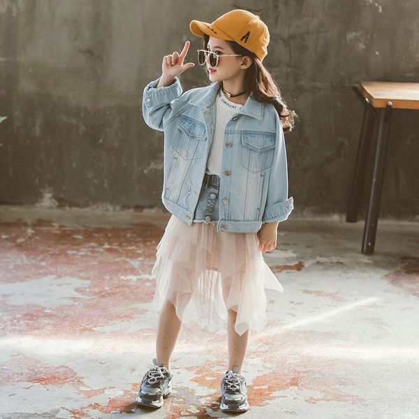 teen girls coats new spring fashion kids denim jacket casual flower print chidlren clothing cool kids costume for 4-13y girls, Blue;gray
teen girls coats new spring fashion kids denim jacket casual flower print chidlren clothing cool kids costume for 4-13y girls, Blue;gray