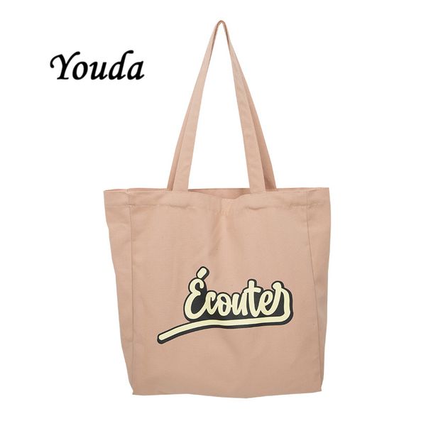 youda 2020 korea large-capacity shoulder bag simple student book letter canvas bags portable shopping bags women casual handbag c1223
youda 2020 korea large-capacity shoulder bag simple student book letter canvas bags portable shopping bags women casual handbag c1223