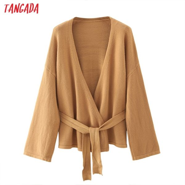 tangada women solid vintage jumper with slash 2020 autumn winter oversized knitted cardigan coat 4t53, Tan;black
tangada women solid vintage jumper with slash 2020 autumn winter oversized knitted cardigan coat 4t53, Tan;black