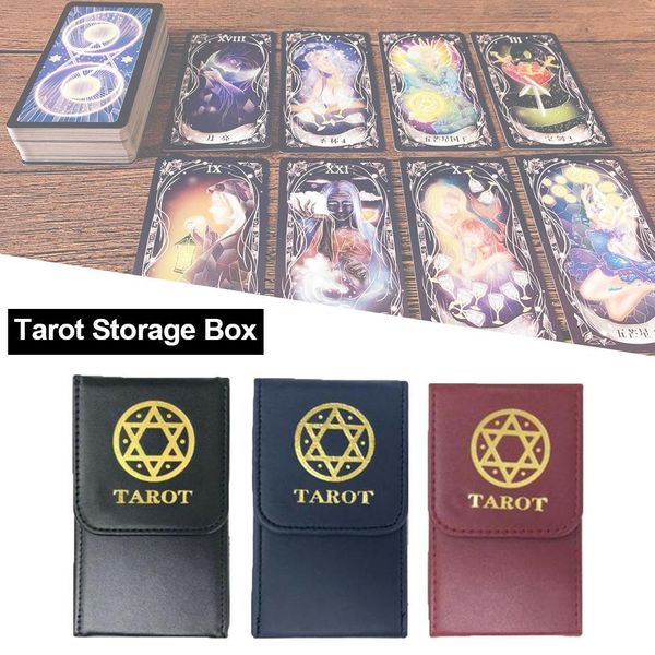 wholesale luxury tarot cards storage box double pu leather portable storage case tarot game cards case deck poker card case box bbyiwj
wholesale luxury tarot cards storage box double pu leather portable storage case tarot game cards case deck poker card case box bbyiwj
