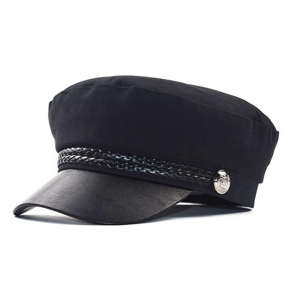 berets casual cap man woman cotton beret flat hats captain trucker vintage black sport dad bone male, Blue;gray
berets casual cap man woman cotton beret flat hats captain trucker vintage black sport dad bone male, Blue;gray