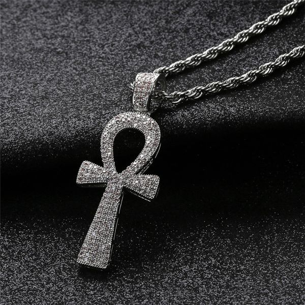 iced out egyptian ankh key pendant necklace with chain 2 colors fashion mens necklace hip hop jewelry 201013, Silver
iced out egyptian ankh key pendant necklace with chain 2 colors fashion mens necklace hip hop jewelry 201013, Silver