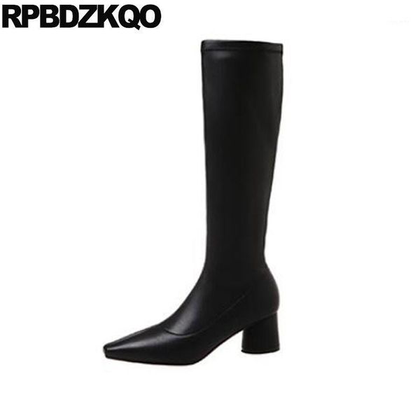 knee high women tall autumn shoes long chunky european block fall winter fur waterproof casual black square toe side zip boots1
knee high women tall autumn shoes long chunky european block fall winter fur waterproof casual black square toe side zip boots1