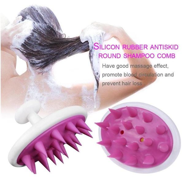 sile head hair washing round comb scalp mas antiskid hairbrush comb shower brush bath spa slimming m jllskg, Silver
sile head hair washing round comb scalp mas antiskid hairbrush comb shower brush bath spa slimming m jllskg, Silver