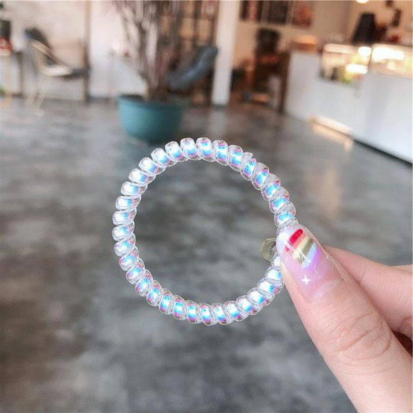 женщины резиновые волосы веревка эластичные волосы спиральные формы галстуки голова аксессуары телефонная проволочная линия повязка на голов, Silver
женщины резиновые волосы веревка эластичные волосы спиральные формы галстуки голова аксессуары телефонная проволочная линия повязка на голов, Silver