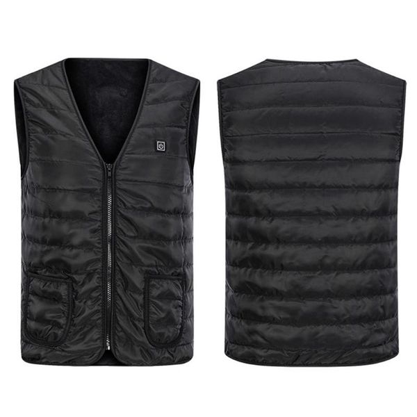 men's vests men women winter warm vest zip closure electric heating usb charger outdoor camping fishing hiking golf washable thermal, Black;white
men's vests men women winter warm vest zip closure electric heating usb charger outdoor camping fishing hiking golf washable thermal, Black;white