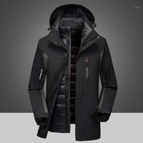 outdoor men new year winter jacket two-piece down bladder waterproof warm mountain coat cold-proof windbreak down bladder1, Black;brown
outdoor men new year winter jacket two-piece down bladder waterproof warm mountain coat cold-proof windbreak down bladder1, Black;brown