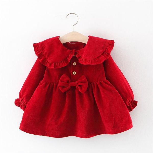 girl's dresses baby girl dress long sleeve autumn winter 1 year birthday party toddler girls kids clothes, Red;yellow
girl's dresses baby girl dress long sleeve autumn winter 1 year birthday party toddler girls kids clothes, Red;yellow
