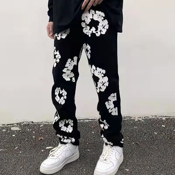 full flower print vibe style casual mens jeans pants harajuku straight patchwork ripped oversize denim trousers harajuku, Black
full flower print vibe style casual mens jeans pants harajuku straight patchwork ripped oversize denim trousers harajuku, Black