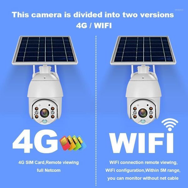 

4g sim card solar power p2p two way audio ip camera 1080p 2mp hd wireless wifi outdoor security dome camera cctv1