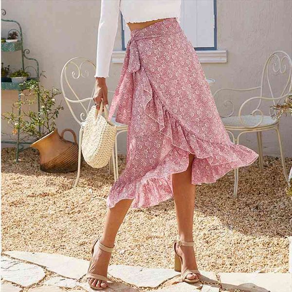 ladies vintage floral print long summer skirt high waist knotted tied wrap ruffle chiffon a line split woman skirts female, Black
ladies vintage floral print long summer skirt high waist knotted tied wrap ruffle chiffon a line split woman skirts female, Black