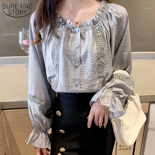 2020 autumn women sweet woman shirt long sleeve o-neck casual blouse solid ladies cardigan white shirt blusas mujer 105751
2020 autumn women sweet woman shirt long sleeve o-neck casual blouse solid ladies cardigan white shirt blusas mujer 105751