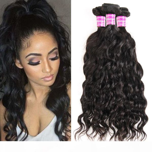 selling water wave hairstyles unprocessed mink brazilian water wave virgin human hair weave bundles wholesale price just for you, Black
selling water wave hairstyles unprocessed mink brazilian water wave virgin human hair weave bundles wholesale price just for you, Black