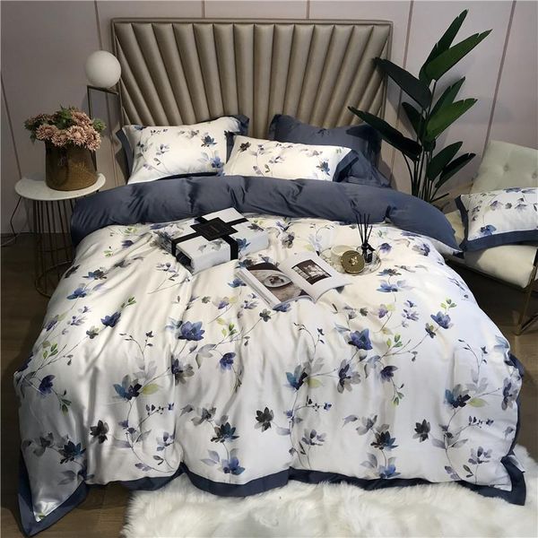 37 blue flowers bedding sets bedclothes duvet/quilt cover tencel bed linen sheet girls set king size
37 blue flowers bedding sets bedclothes duvet/quilt cover tencel bed linen sheet girls set king size