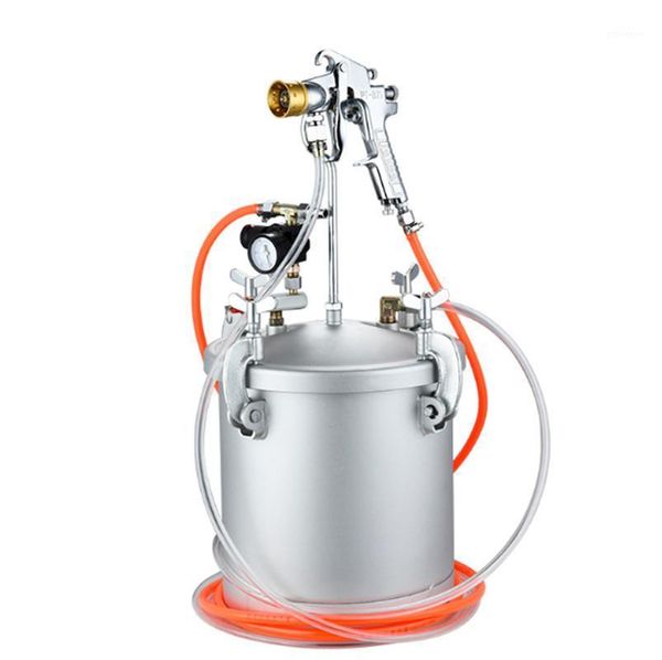 spray gun colorful spray gun latex paint pressure barrel paint marble 5l/10l1