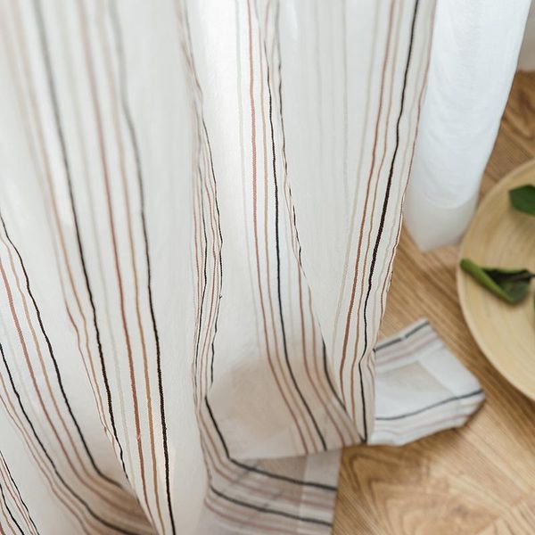 curtain & drapes modern striped tulle curtains for bedroom window sheer living room voile fabrics kitchen ceiling decoration 1pc
curtain & drapes modern striped tulle curtains for bedroom window sheer living room voile fabrics kitchen ceiling decoration 1pc