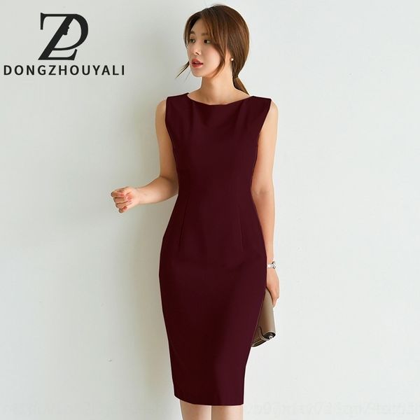 xtyhu 2020 long professional summer hkbe6 sleeveless elegant women's dress skirt slim fit factory mid-length dress new, Black;gray
xtyhu 2020 long professional summer hkbe6 sleeveless elegant women's dress skirt slim fit factory mid-length dress new, Black;gray